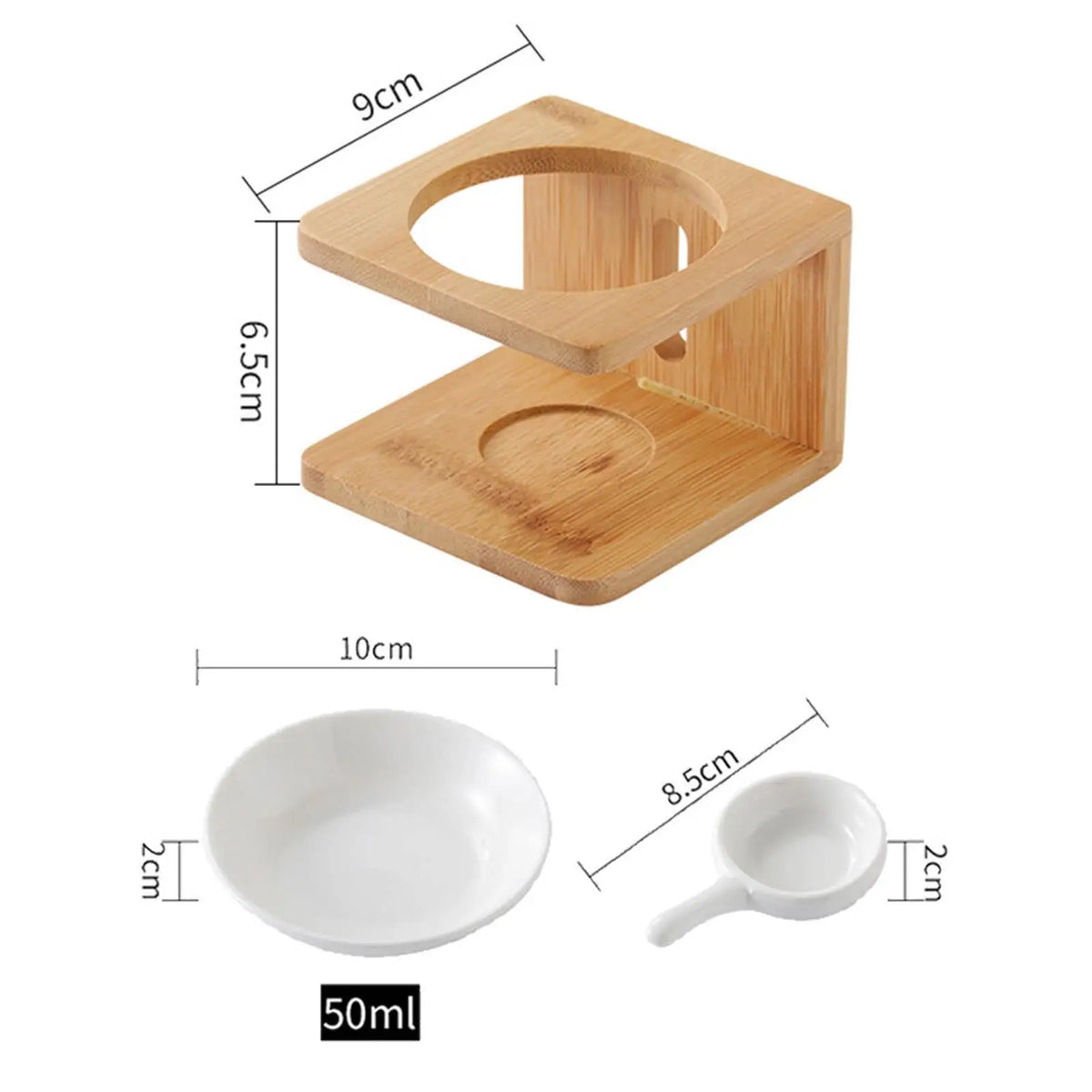 Ceramic Essential Oil Burner with Tealight Holder - Your Ritual Hub 