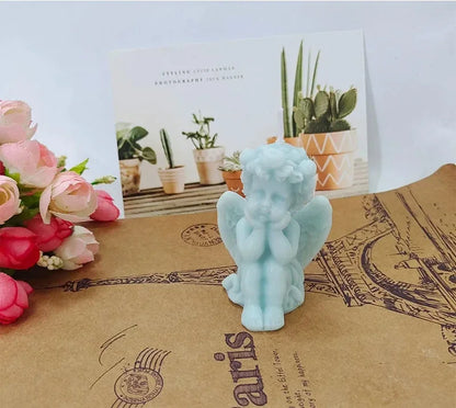 Cupid Angel Scented Soy Wax Candle — Decorative Art