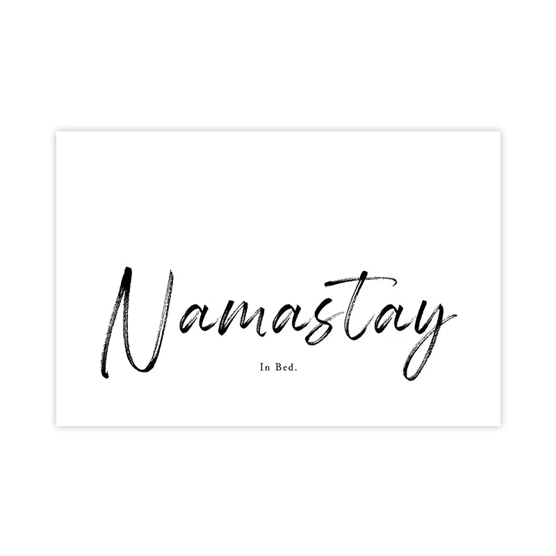 Yoga Wall Art Print Meditation Poster Yoga Symbol Breath Quote - Your Ritual Hub 