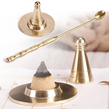 Pure Copper Retro Chinese Incense Censer & Mould