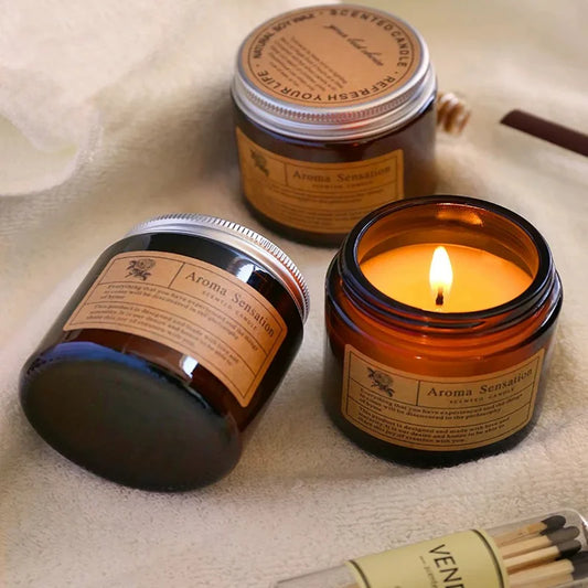 Scented Candles Smokeless Soy Candle Essential Oil Aromatic Candle Luxury