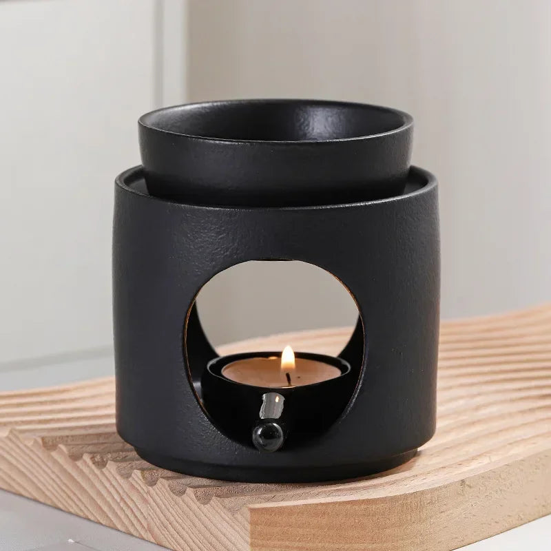3-in-1 Essential Oil Burner & Censer with Candle Tray