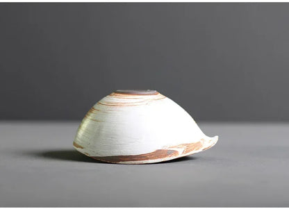 Japanese Coarse Pottery Matcha Bowl
