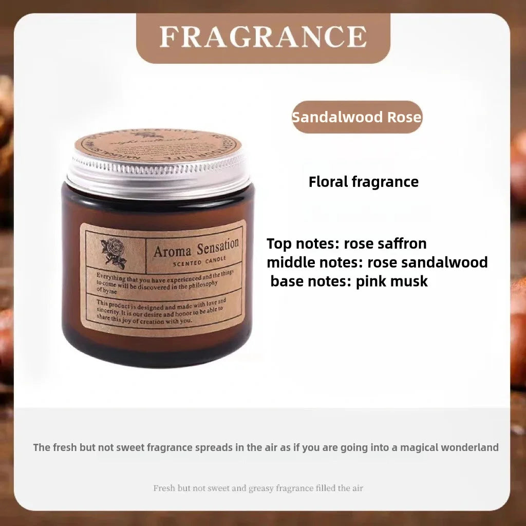 Scented Candles Smokeless Soy Candle Essential Oil Aromatic Candle Luxury - Your Ritual Hub 