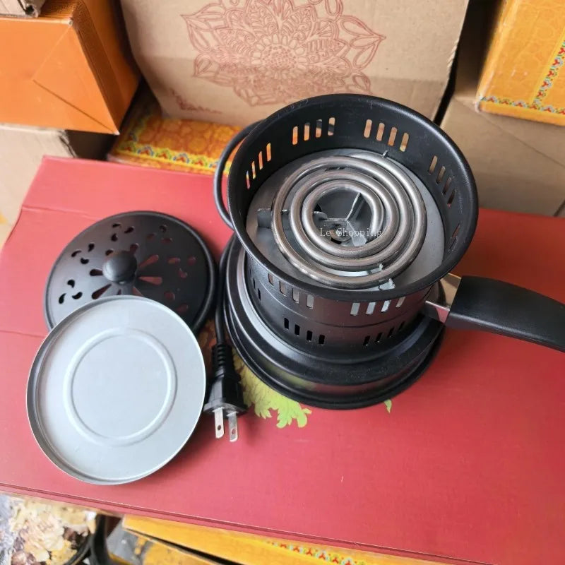 Electric Temple Incense Burner