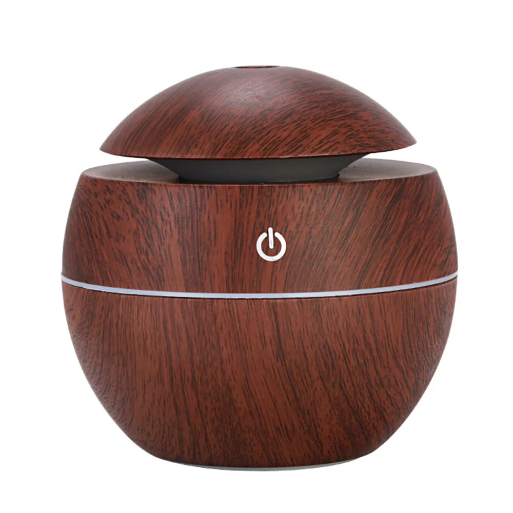 Humidifier Electric Air Aroma Diffuser Wood Ultrasonic Air Humidifier Essential Oil Aromatherapy - Your Ritual Hub 