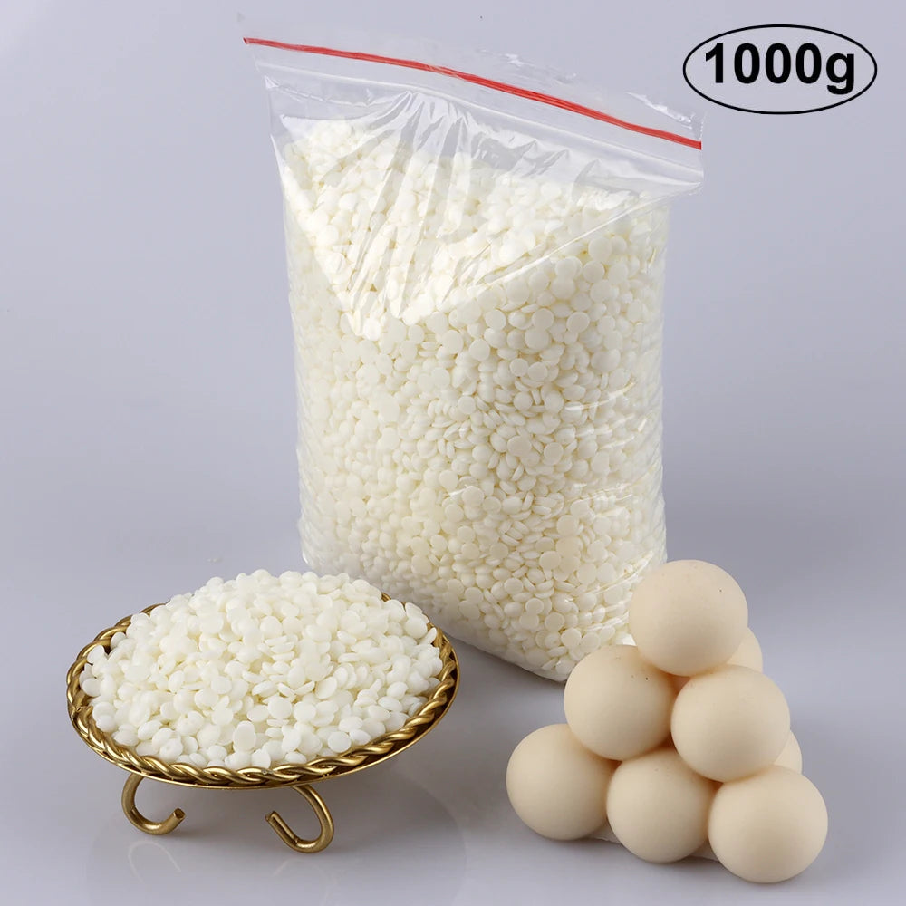 1KG Natural Soy Wax Granules — 100% Additive-Free