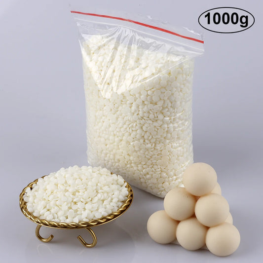 1KG Natural Soy Wax Granules — 100% Additive-Free