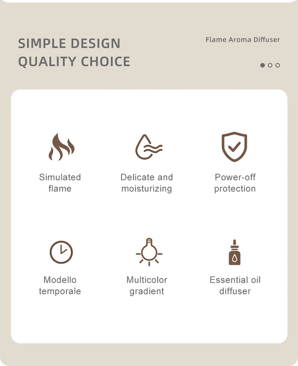 Air Aroma Humidifier Diffuser Essential Oils Humidifiers With LED Light - Your Ritual Hub 