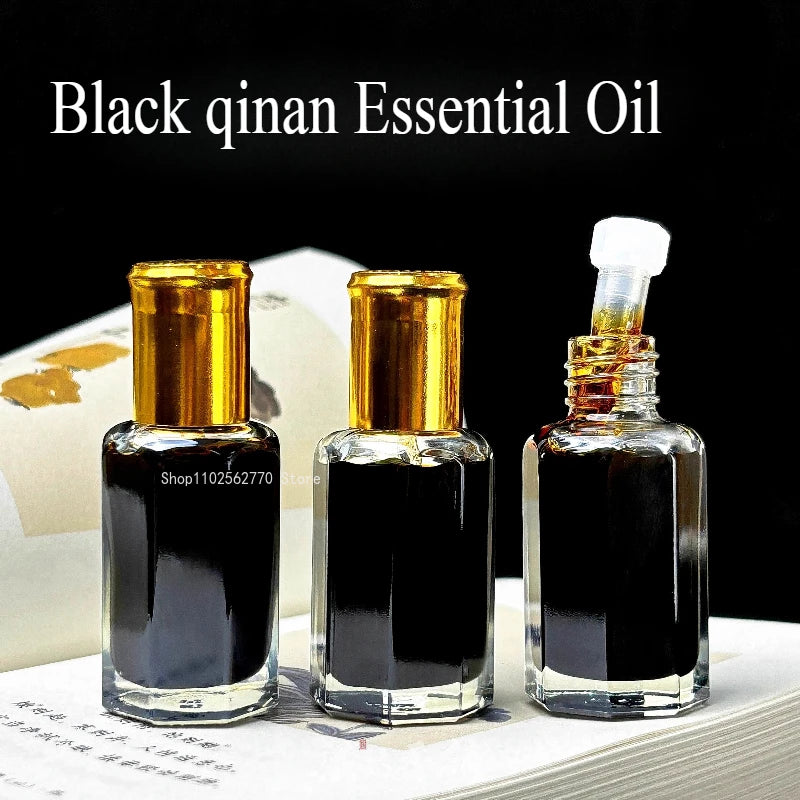 Hainan Black Agarwood Essential Oil — Pure Qinan | Ritual & Sleep | Your Ritual Hub