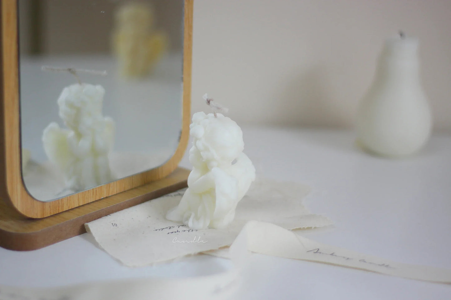 Cupid Angel Scented Soy Wax Candle — Decorative Art