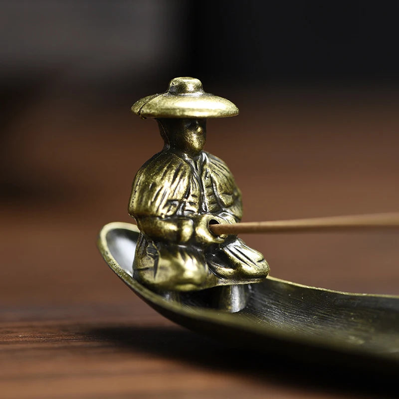 Japanese Fishing Boat Incense Stick Holder - Your Ritual Hub 