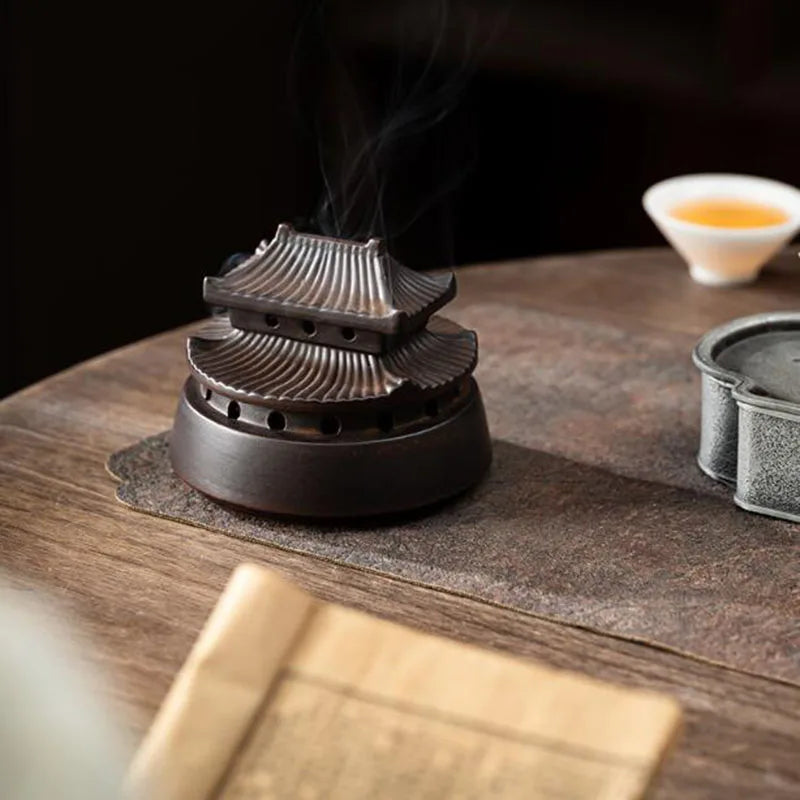 Temple of Heaven Ceramic Backflow Incense Burner