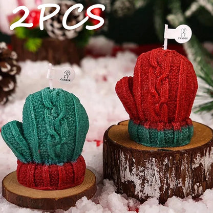Christmas Glove 3D Scented Soy Wax Candle