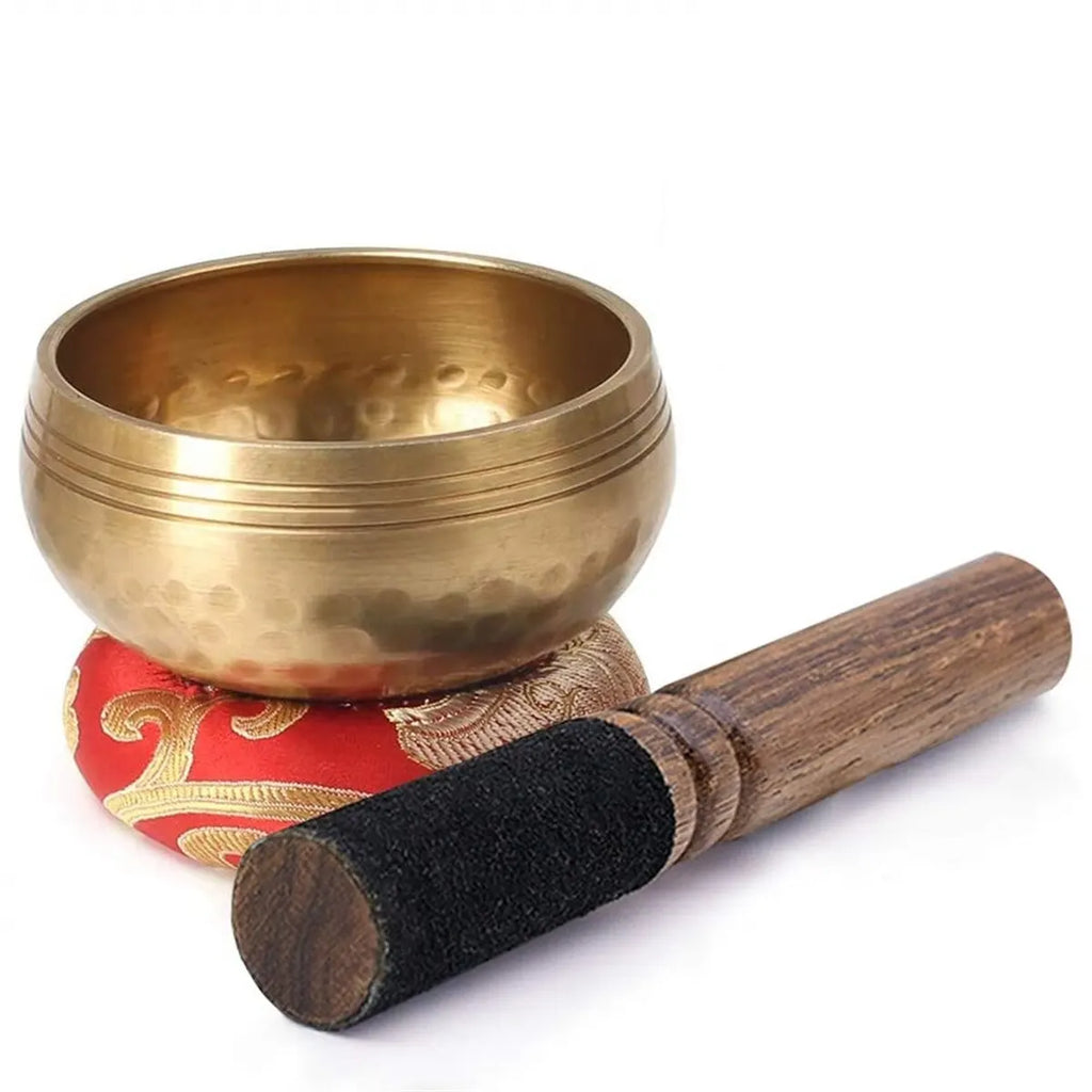 Tibetan Singing Bowl Set – Handcrafted Himalayan Sound Bowl for Meditation & Sound Healing