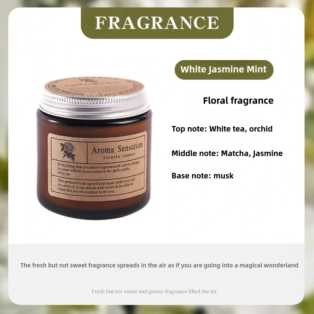 Scented Candles Smokeless Soy Candle Essential Oil Aromatic Candle Luxury - Your Ritual Hub 