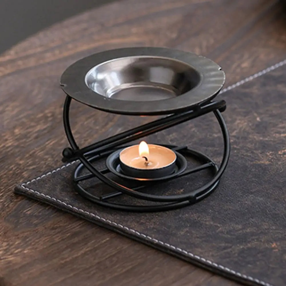 Retro Polygon Metal Aromatherapy Oil Burner