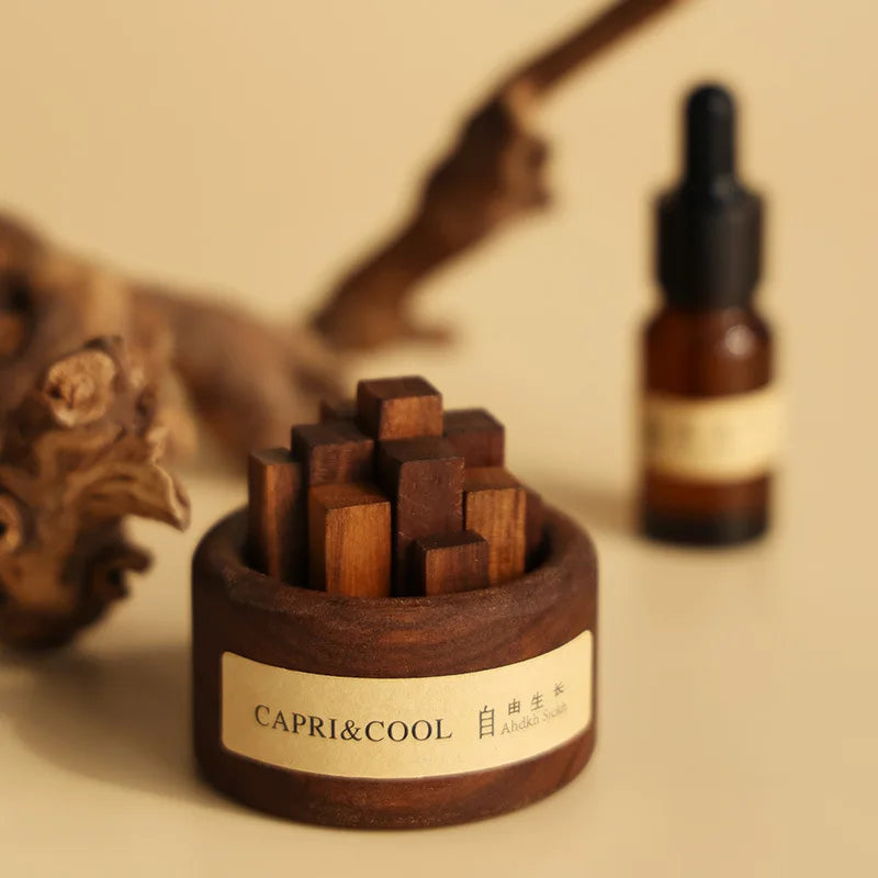 Natural Essential Oil Wood Stick Diffuser - Your Ritual Hub 