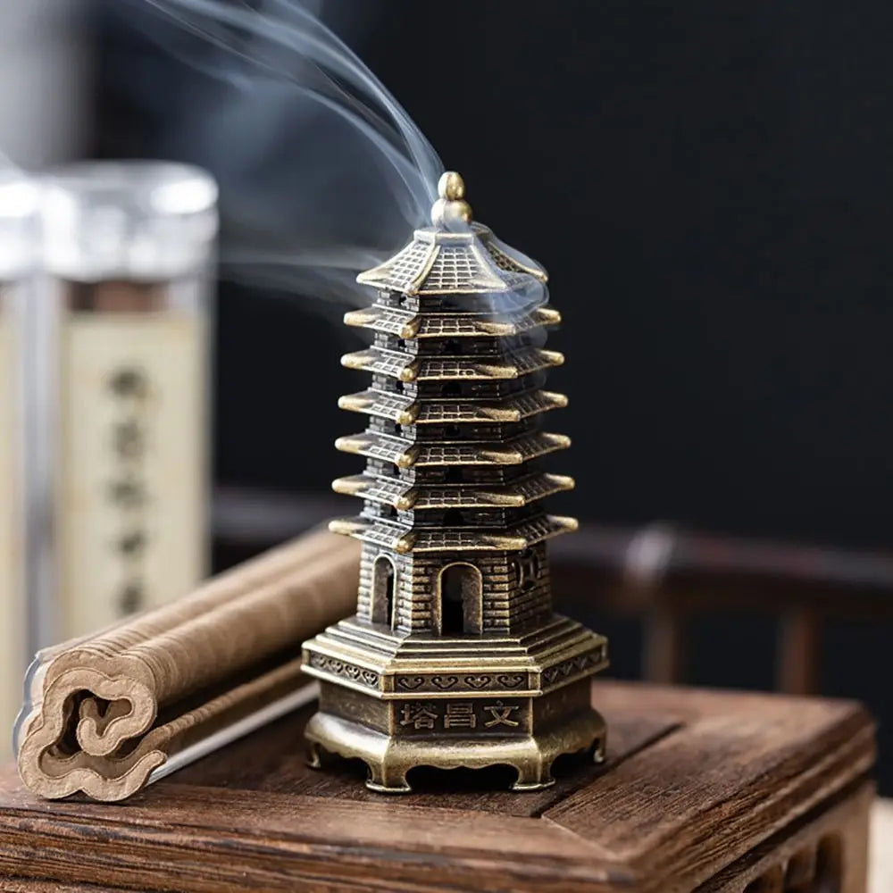 Chinese Style Zinc Alloy Incense Burner