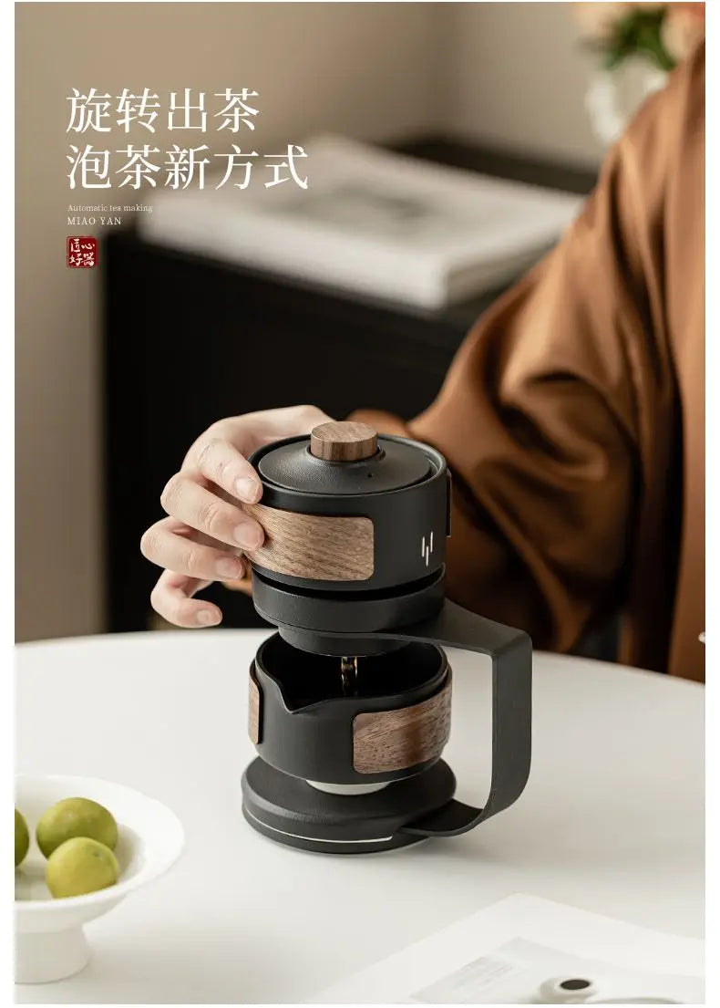 Premium Ceramic Automatic Tea Set — Complete Kit