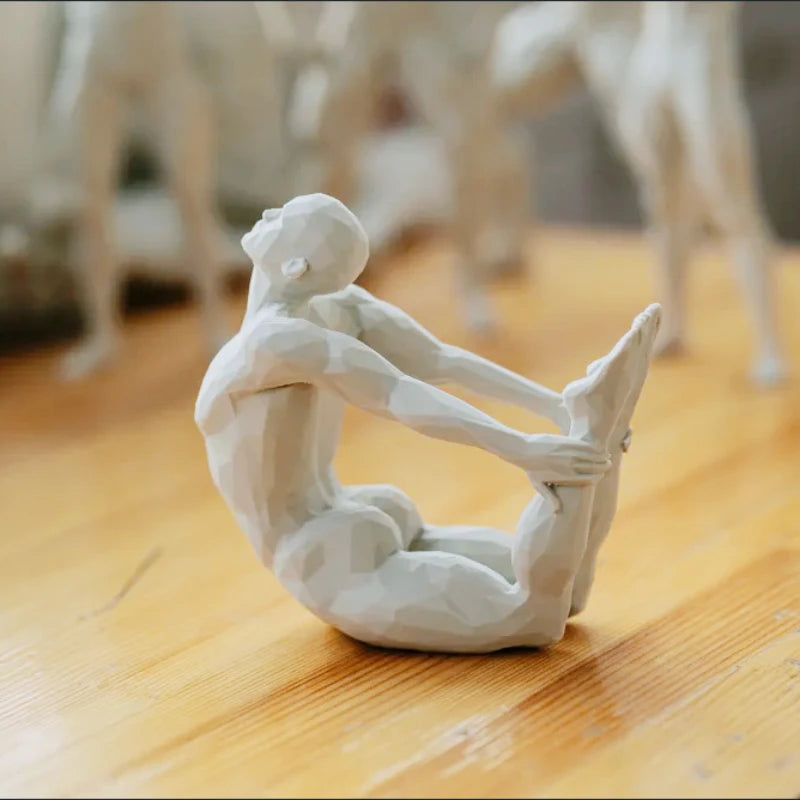 Yoga Man Figurine - Your Ritual Hub 