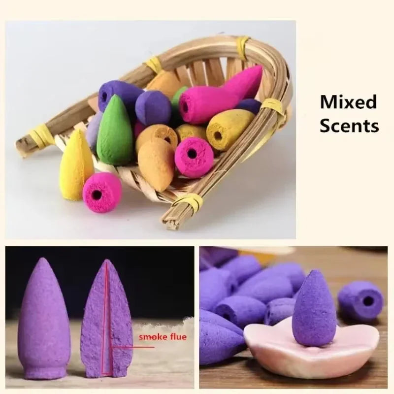 Backflow Waterfall Incense Cones - Your Ritual Hub 