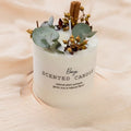Botanical Dried Flower Scented Candle – 4 Designs