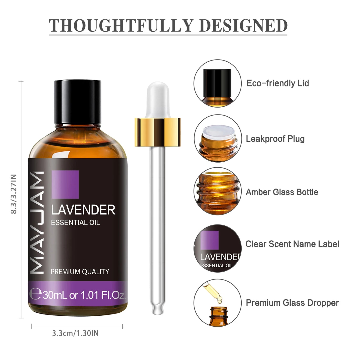 MAYJAM 1PCS 30ML Aromatherapy Essential Oil