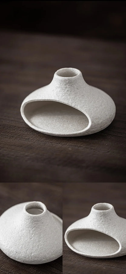 Small Chimney Fireplace Ceramic Aroma Diffuser Incense Burner Aroma Burner
