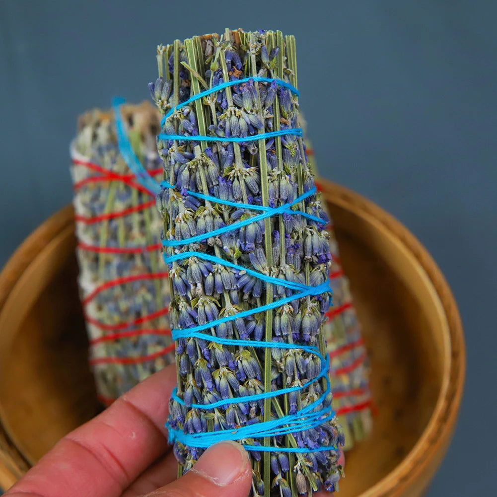 Lavender Incense Sticks Organic White Sage Sticks Natural Lavender Fragrance Stick - Your Ritual Hub 