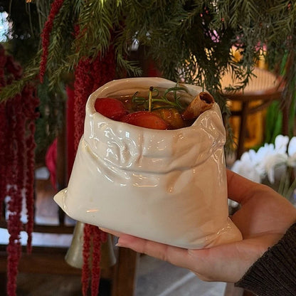 Burlap & Ceramic Coffee Mugs: Eccentric Handmade Cups, Unique Shapes & Niche Aesthetic