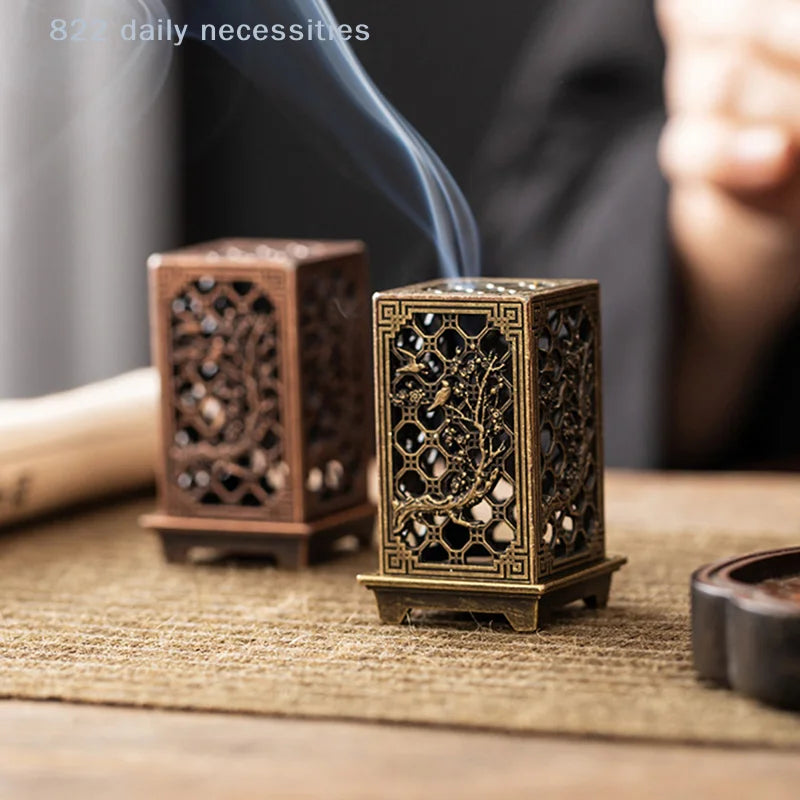 Metal Incense Holder Square Vertical - Your Ritual Hub 