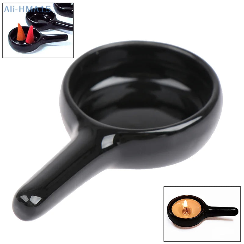 Ceramic Aroma Burner — Oil Diffuser & Candle Holder