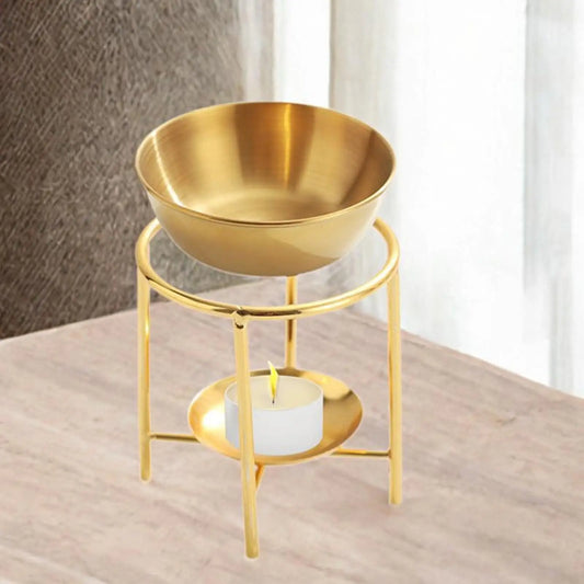 Essential Oil Burner Tealight Candle Holder Stainless Steel