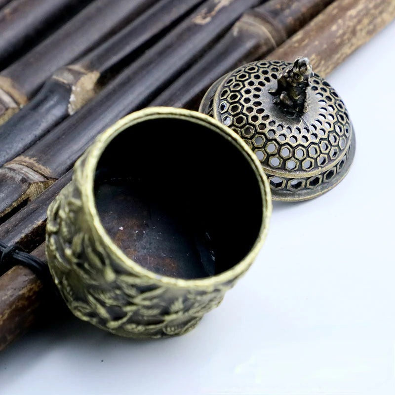 Lotus Buddhist Incense Burner Censer - Your Ritual Hub 
