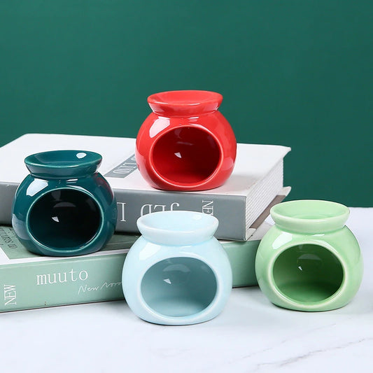 Porcelain Mini Aroma Burner & Candle Holder