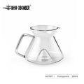 Hill Coffee Server | Pour-Over Glass Coffee Carafe | 360ml & 600ml