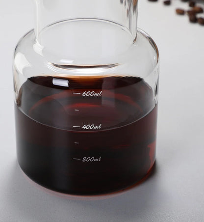 Cold Brew Coffee Pot Set with Filter Glass Dripper ICED Coffee Pot Maker