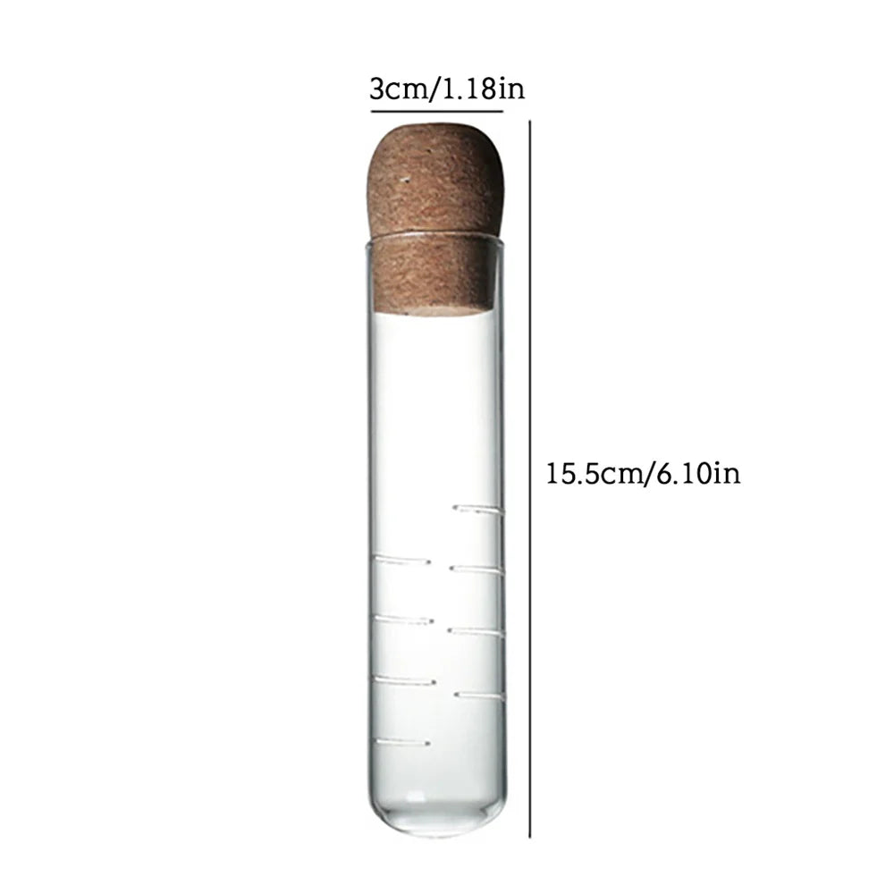 Glass Tea Infuser with Cork Lid — Loose Leaf Strainer - Your Ritual Hub 