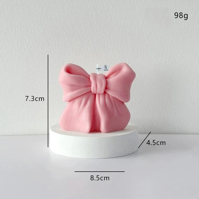 3D Bowknot Scented Candles Household Decoration Candle