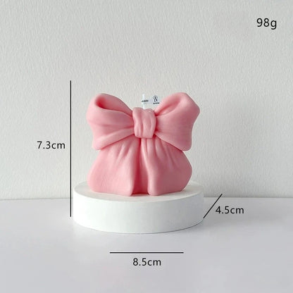 3D Bowknot Scented Candles Household Decoration Candle