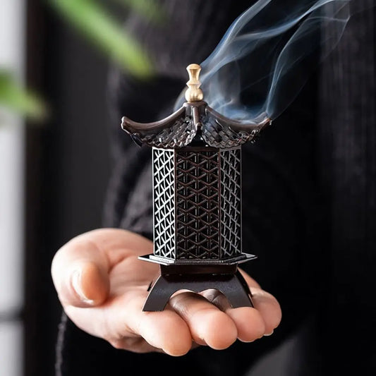 Chinese Style Zinc Alloy Incense Burner