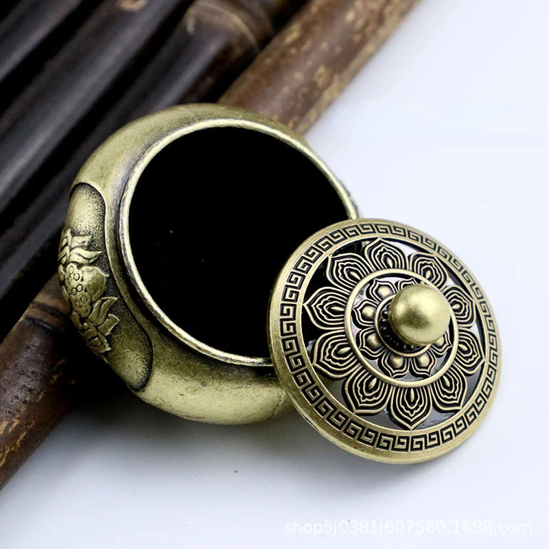 Lotus Buddhist Incense Burner Censer - Your Ritual Hub 