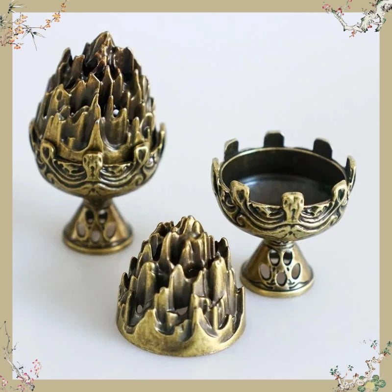 Boshan Mini Portable Incense Burner — Desktop Decor