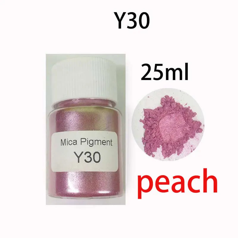 Mica Pigment Powder, 26 Colors for Soap, Candles & Crafts