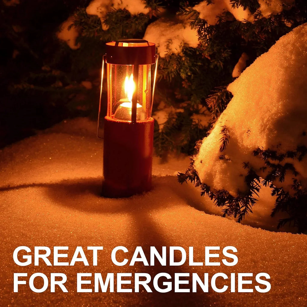 12-30PCS Beeswax Candles Emergency Candles Handmade Pilliar Candles Smokeless - Your Ritual Hub 