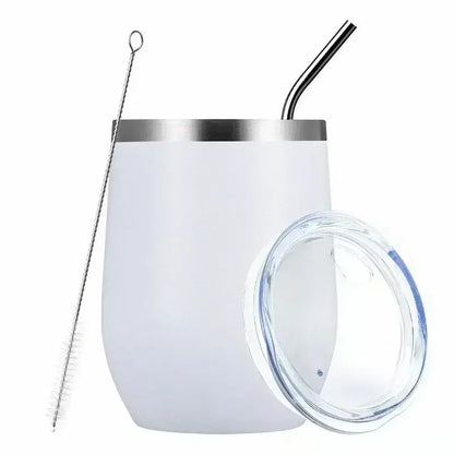 Yerba Mate Gourd & Bombilla Set — Double-Wall Steel