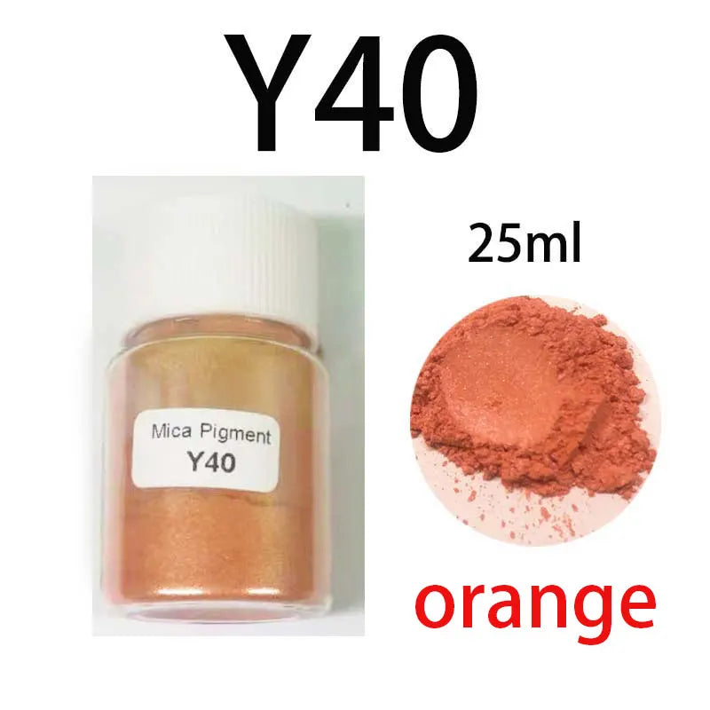Mica Pigment Powder, 26 Colors for Soap, Candles & Crafts