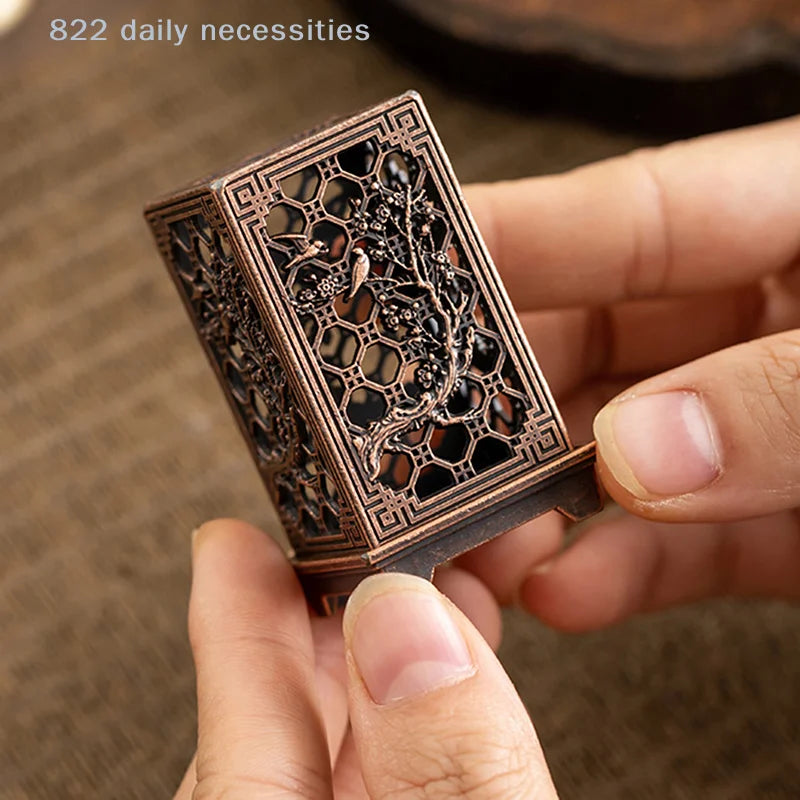Metal Incense Holder Square Vertical - Your Ritual Hub 