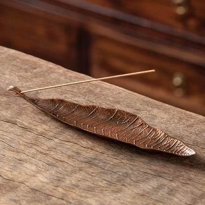 Long Leaf Ash Catcher Incense Holder